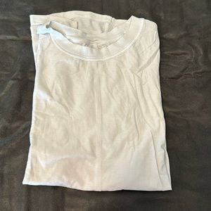 Lululemon all yours cotton tee size 10. White.